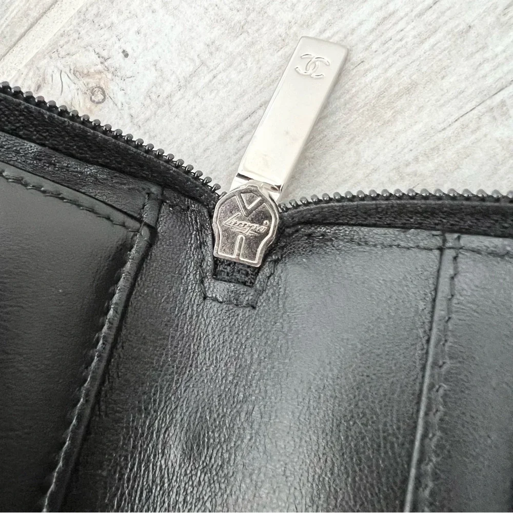 CHANEL Black Caviar Leather Organizer Wallet - Picture 13 of 13